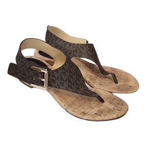 Michael kors heed sandals size 8